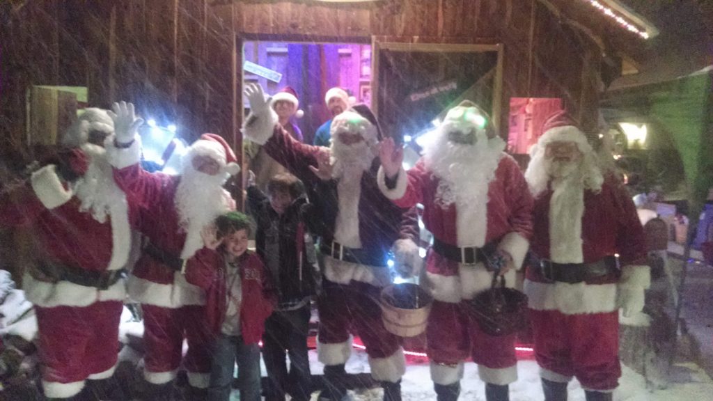 Georgetown Santas, December 21, 2013