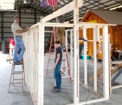 Santa Shack 2 Construction, November 2017
